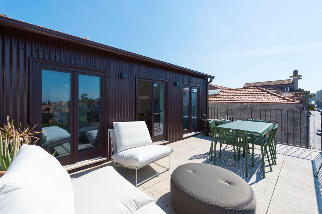 Boavista Penthouse W/ 2 Balconies & Ac By Lovelystay Porto Exterior photo
